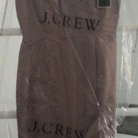 NWT - J.CREW Beige SARA 100% SILK TAFFETA - Picture 3 of 7